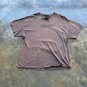 Vintage Distressed Faded Brown‎ Choppers T-shirt